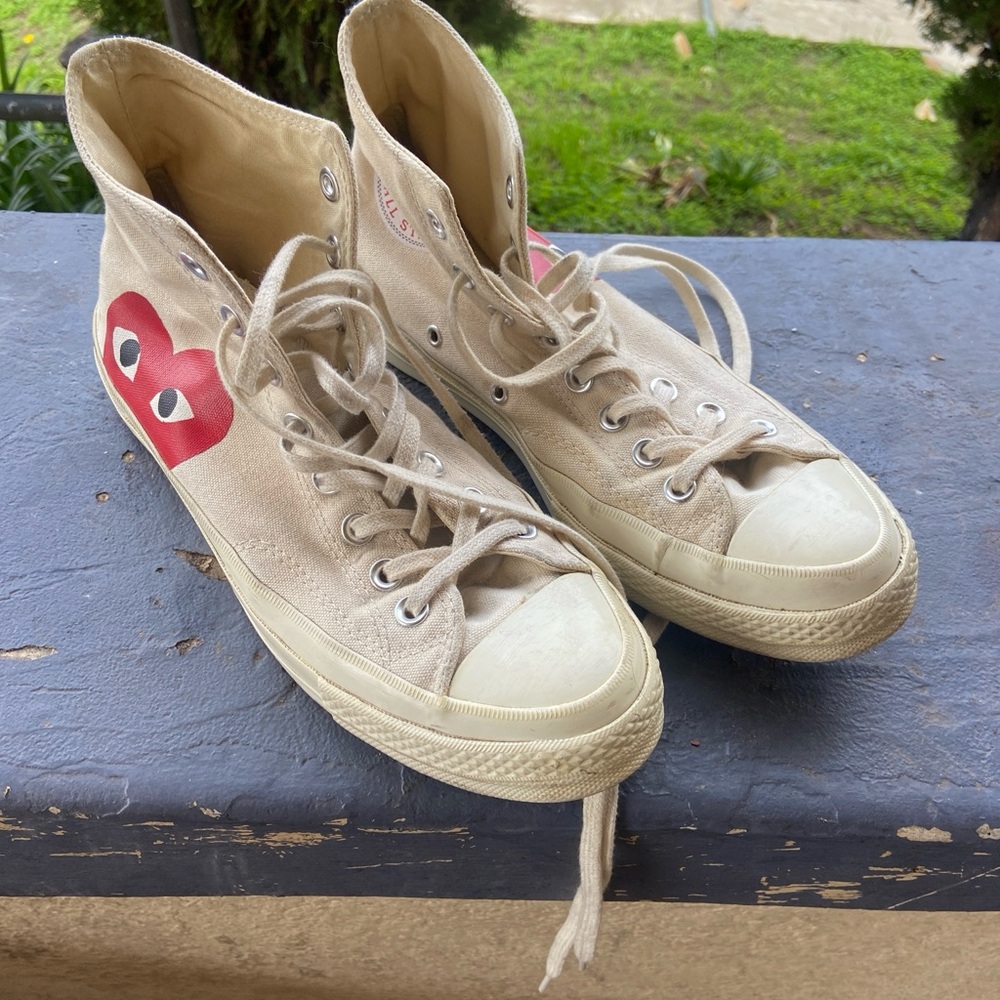 Converse Chuck Taylor All Star High x Comme des Garcons Milk 2015 Sz 8